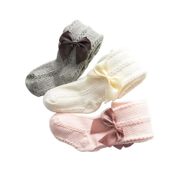 

footies spring summer girls cotton tights footed seamless knitted dance ballet stocking toddler baby girls' pantyhose for autumn meias, Blue