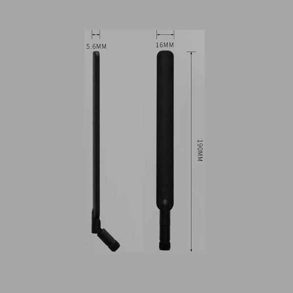 Externe 5G-Vollfrequenz-Klebestiftantenne mit omnidirektionaler Ausrichtung, kompatibel mit der 7,0-dBi-High-Gain-SMA-Steckerschnittstelle des 4G-LTE-Bandes