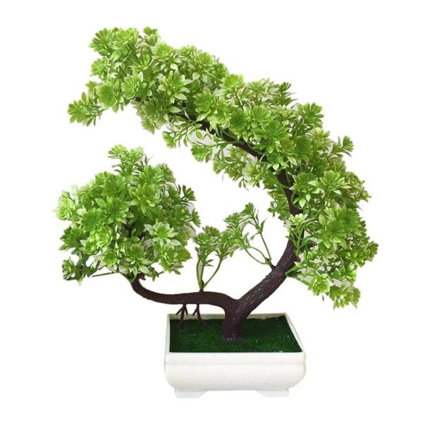

artificial flower pine plant bonsai garden diy holiday party home deskdecor