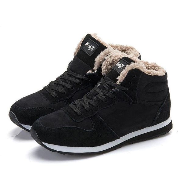 

boots women plus size 46 winter shoes woman keep warm sneakers for ankle botas mujer black snow boors female