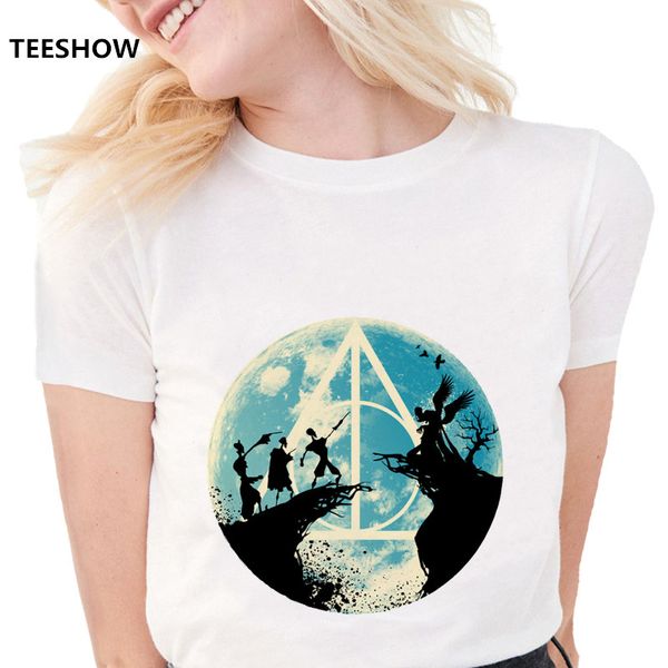 

new fashion funny feather t shirts women its leviosa not leviosa letter graphic print tees soft casual white t shirts, Black;green