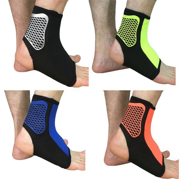 

ankle support boodun women men sports compression sleeve brace for running hiking, Blue;black