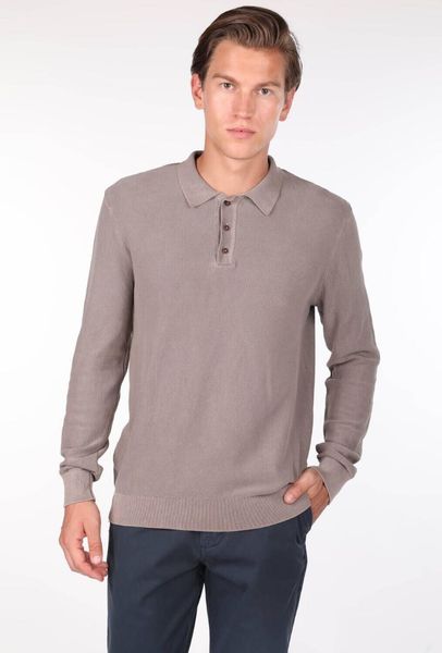 

men's sweaters male beige collar sweater, White;black