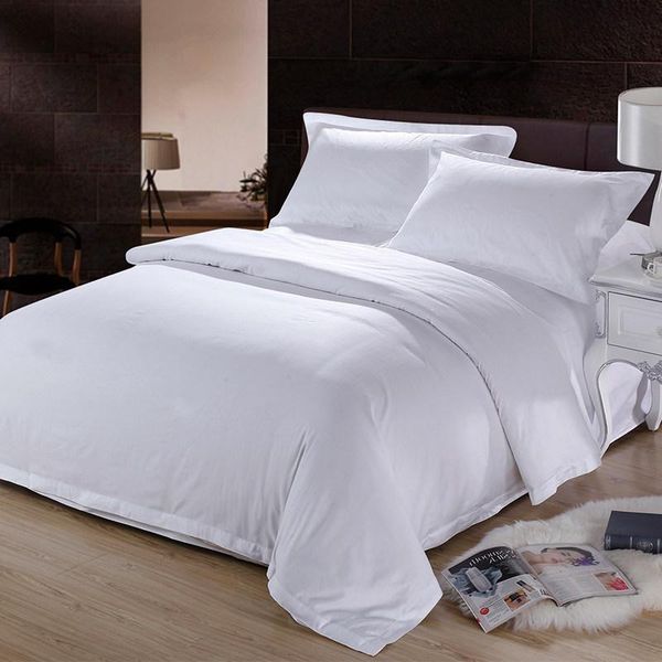 

white 60*60s pure cotton bed sheet l