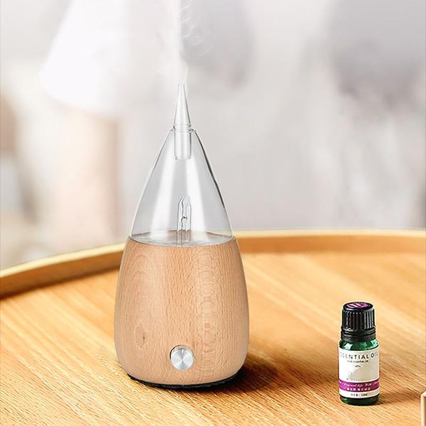 

fragrance lamps luchtbevochtiger ultrasone aroma essentiÃ«le olie diffuser aromatherapie volledige houtnerf machine kleur veranderende