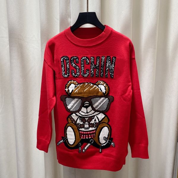 

2021 autumn winter milan runway sweaters o neck long sleeve high end jacquard pullover women's designer clothing 1011-8, White;black