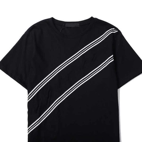 

fashion men women t shirt for summer new casual mens t shirts casual mens womens streetwear tees clothing 2 colors m-3xl, White;black