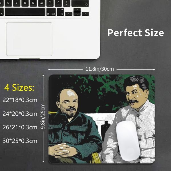 

mouse pads & wrist rests lenin and stalin pad diy print communism ussr