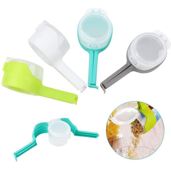 

bag clips seal pour storage clip with cap grade pp spout snack for kitchen home household