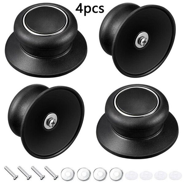 

mats & pads 4pcs universal replacement kitchen cookware pot pan lid hand grip knob handle cover accessories