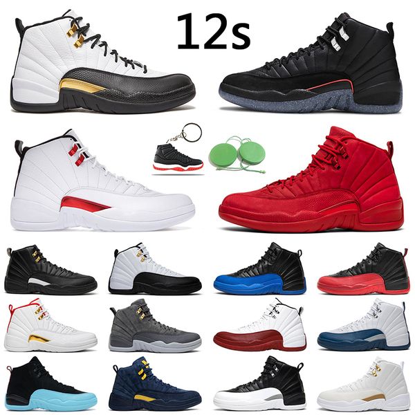 

jumpman 12 gym red men basketball shoes 12s utility grind university gold reverse flu game twist mens trainer