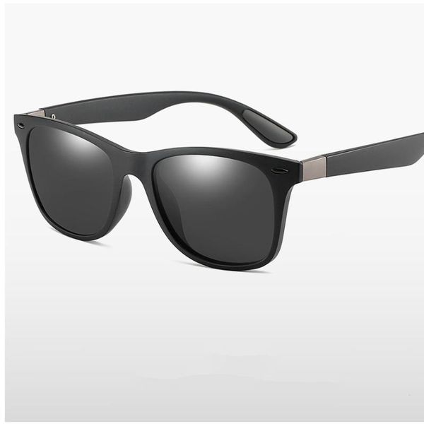 

classic polarized sunglasses men women brand design driving square frame sun glasses male goggle uv400 gafas de sol, White;black