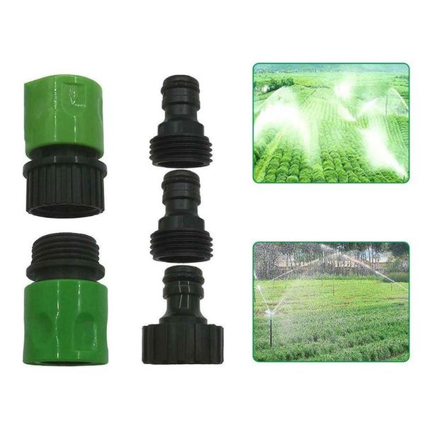 

watering equipments 5pcs garden hose quick connect plastic tap adapter kit diy connector set tool m5l7