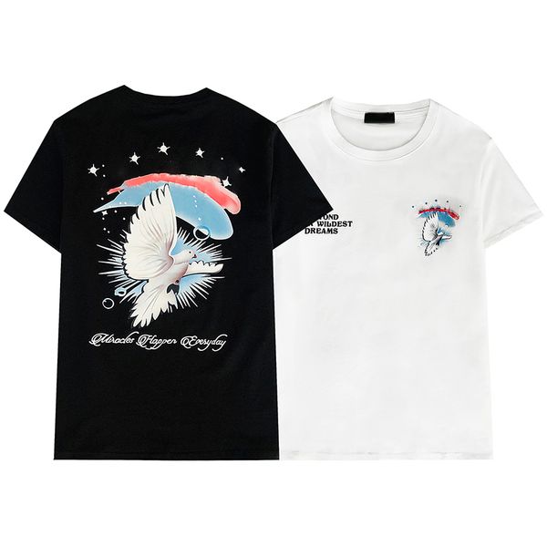 

men women t-shirts black white short sleeve t shirts causal summer tees hip hop tshirts streetwear good quality, White;black