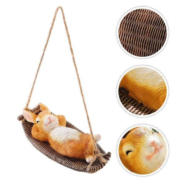 

charms 1pc resin statue garden art decoration home balcony hanging pendant, Bronze;silver