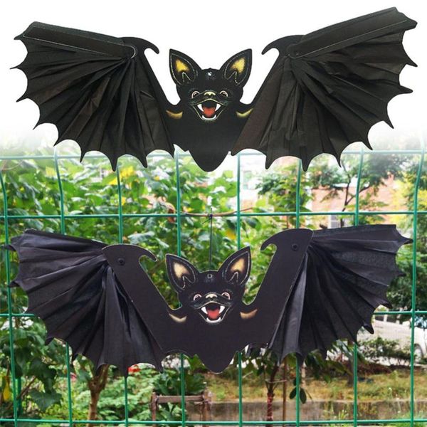 

party masks 2021 halloween black bat garden room decoration toys kid diy festival ornament accessories