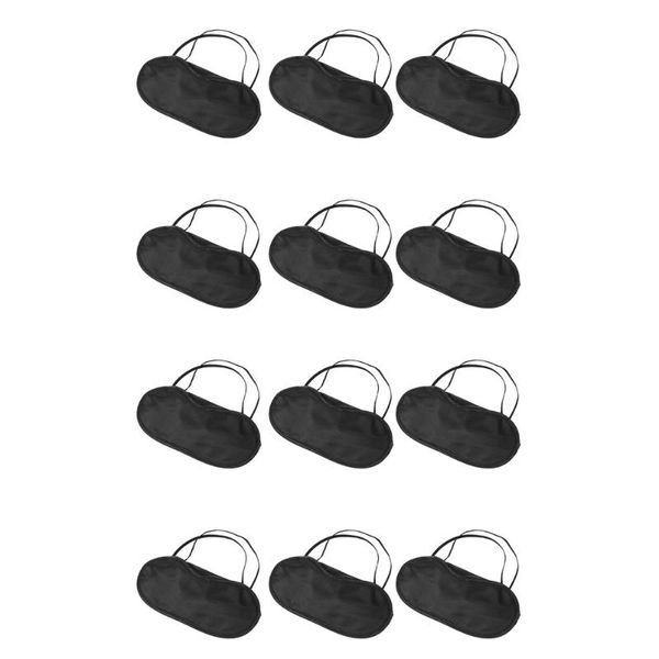 

outdoor eyewear 12 pcs sleeping blinders elastic blindfolds shading covers eye patches