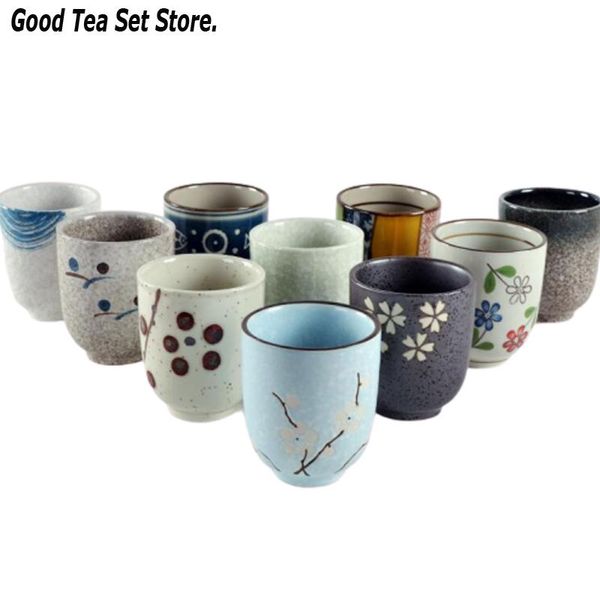 

cups & saucers japanese teacup ceramic tea cup vintage flower master mug drinkware set teaset water coffee mugs decoration