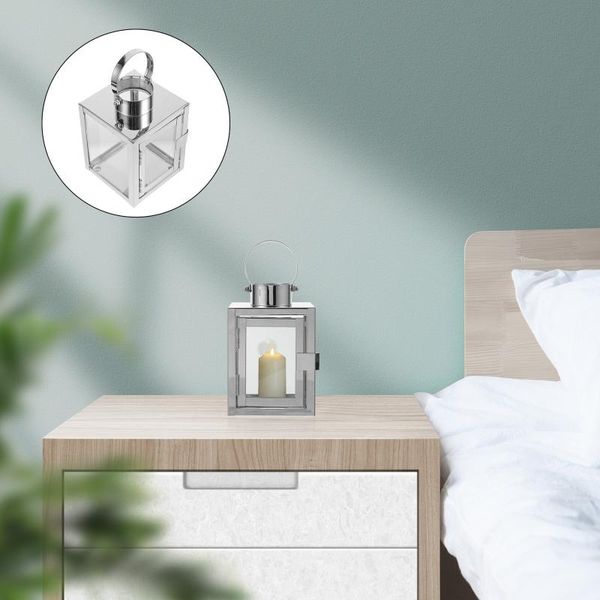 

candle holders 1pc lantern decorative hanging light retro style lamp