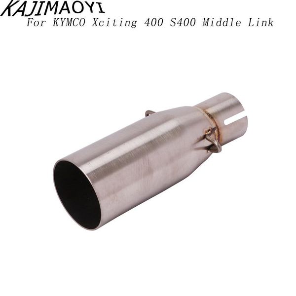 

exhaust pipe kajimaoyi for kymco xciting 400 s400 motorcycle middle