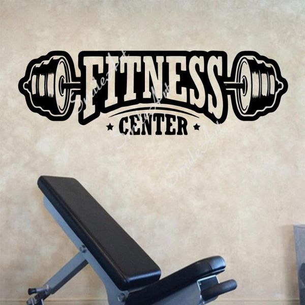 

wall stickers fitness cartoon decals pvc mural art diy poster living room bedroom drop