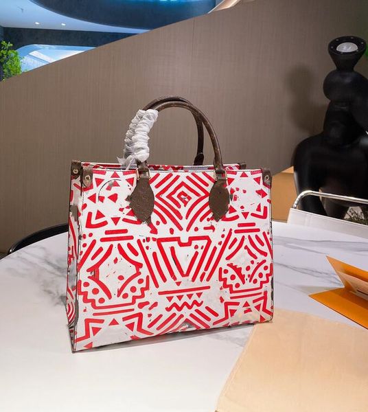 

graffiti classic women large capacity m45359 multicolor fashion casual bag shoulder