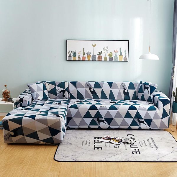 

chair covers geometric patterns elastic universal sofa cover combination corner cover, suitable for furniture, armchairs, decoration