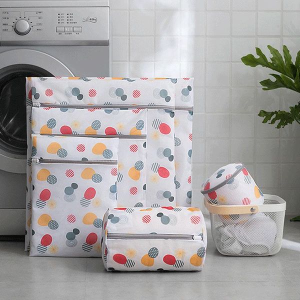 

laundry bags printing foldable bag bra care washing special travel clothes organizer bathroom accessories
