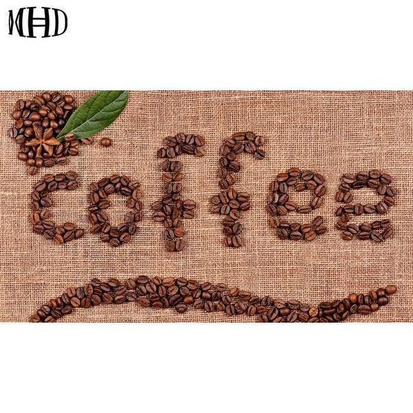 

diamond painting mhd coffee 3d diy decoration full and round cross stitch rhinestone crystal needle kit gift 2021