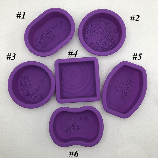 Lebensmittelqualität Silikon Seifenform Backformen 6 Arten Form Handgemachte Kaltverfahren Kunst Seifen DIY Dessert Gebäck Werkzeug Muffin Pudding Party WLL13