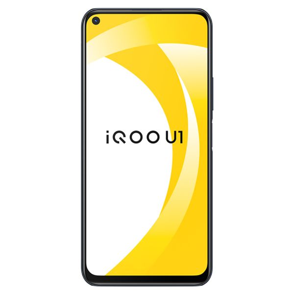 

IQOO U1 Original 4G Mobile Phone 6GB 8GB RAM 128GB ROM Snapdragon 720G Android 6.53 Full Screen 48MP Fingerprint ID Face Wake Cell Phone 12, Black