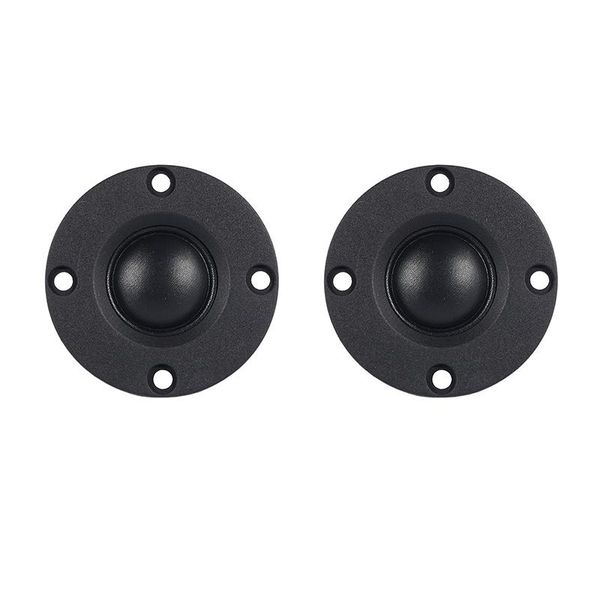 

2pcs tweeter speaker 6 ohm 30w hifi soft e silk film treble loudspeaker neodymium toothed aluminum heat sink