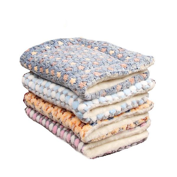 

kennels & pens big pet mats with pattern classic design soft thick cotton dog cat cushion comfortable deep sleeping 6 sizes