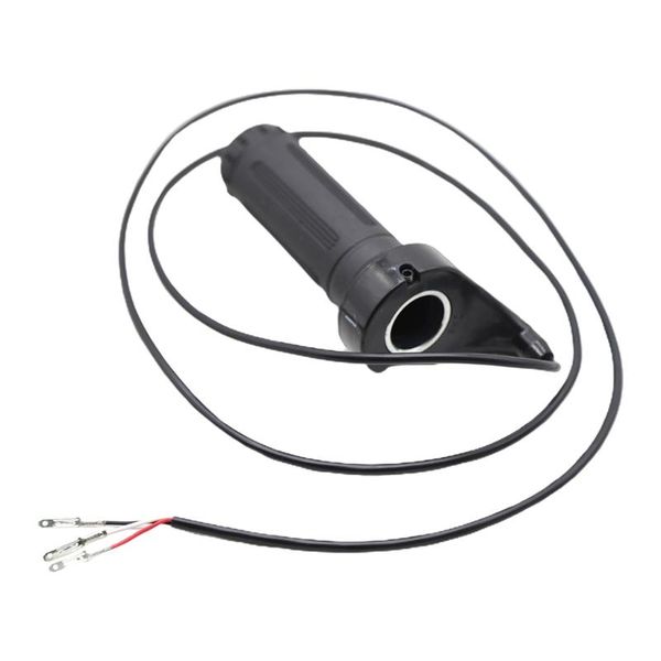

handlebars xxff all purpose scooter throttle handle black grip with 3 cables for motorcycle electric