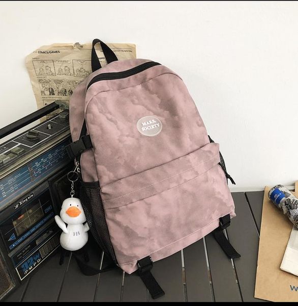 

bb082 backpack male korean version of the mori department simple high school student college student schoolbag