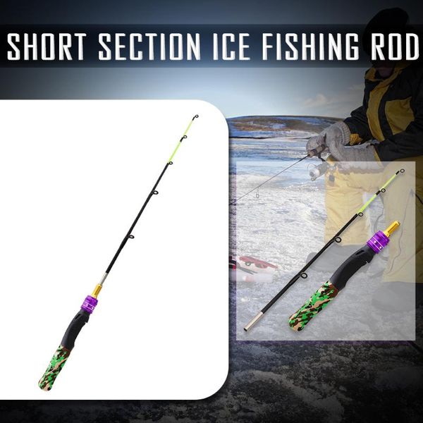 

boat fishing rods professional children ice rod winter shrimp portable spinning pole tackle accessories