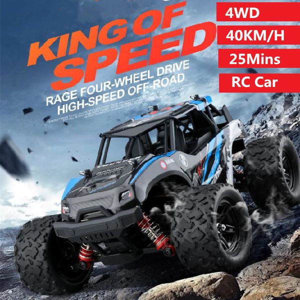 

40km/h high speed remote control car 100m distance crawl off load rc vehicles rtr bigfoot rc racing car toy gift to
