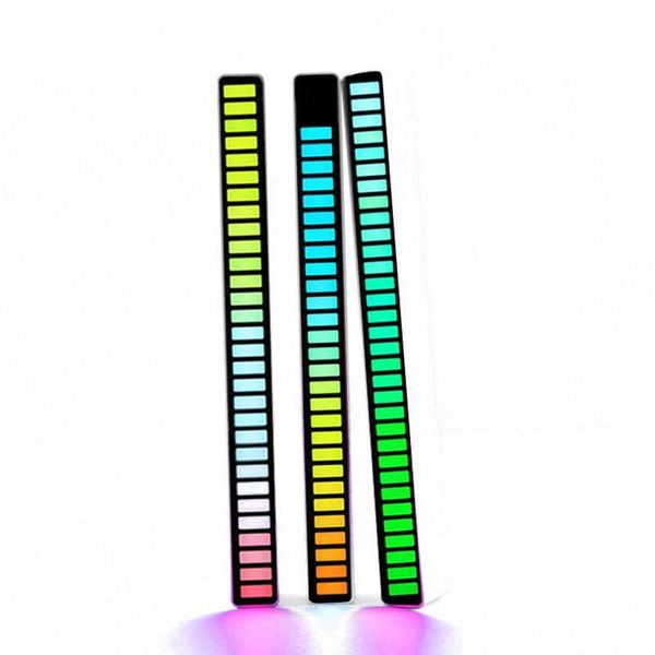 

night lights rgb colorful led music rhythm light voice-activated pickup car atmosphere usb adjustable drop