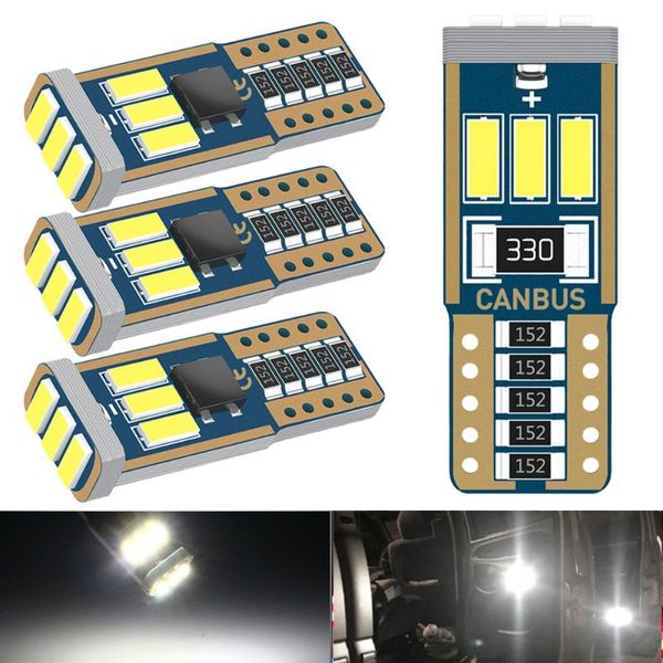 

emergency lights 4x t10 led canbus bulb w5w automobiles car interior reading light white amber for w203 w205 w204 w211 w212 w220