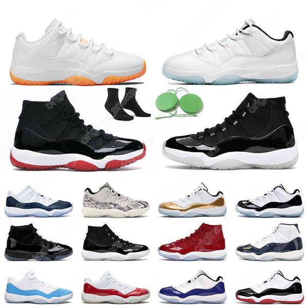 

7-13 11 rose gold men women basketball shoes 11s unc blue bright citrus jubilee 25th anniversary outdoor sports sneaker