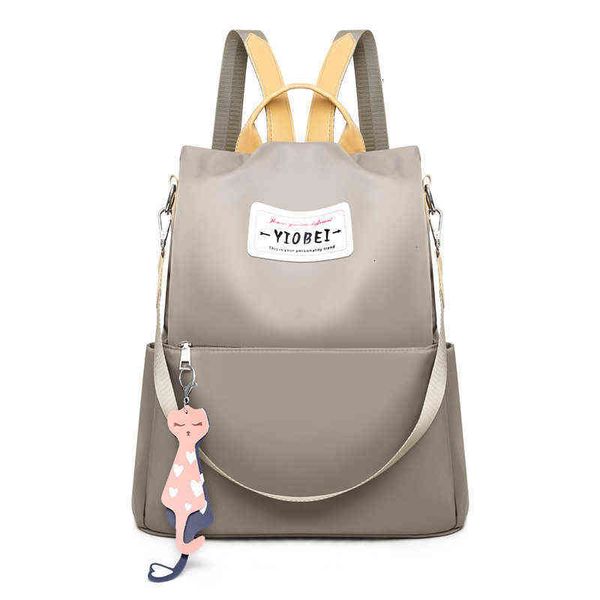 HBP Non-Brand Rucksack multifunktionaler Oxford-Stoff Damen koreanische vielseitige wasserdichte Schultasche 1 Sport.0018 AER