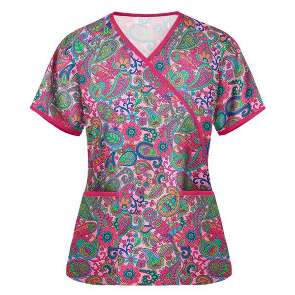 

women's t-shirt women plue size animal print casual short sleeve v-neck 2021 summer slim uniform camisetas de mujer, White