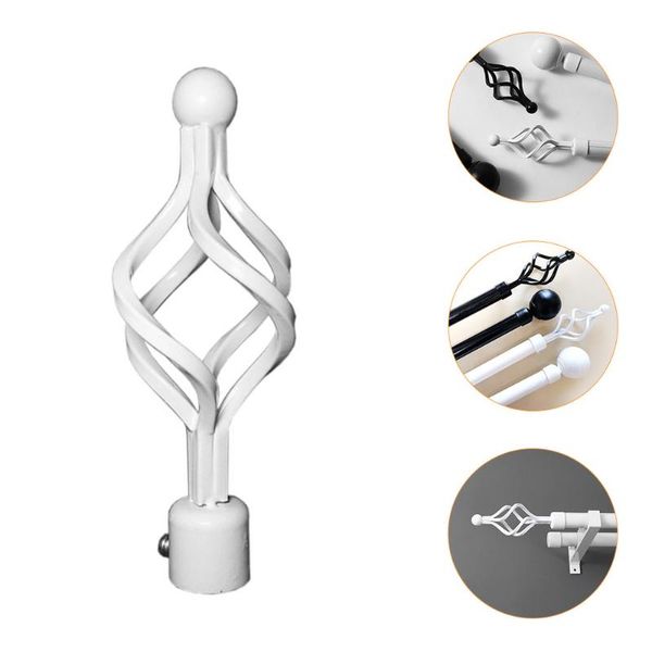 

other home decor 2pcs curtain pole plug end rod finals accessory decorative roman