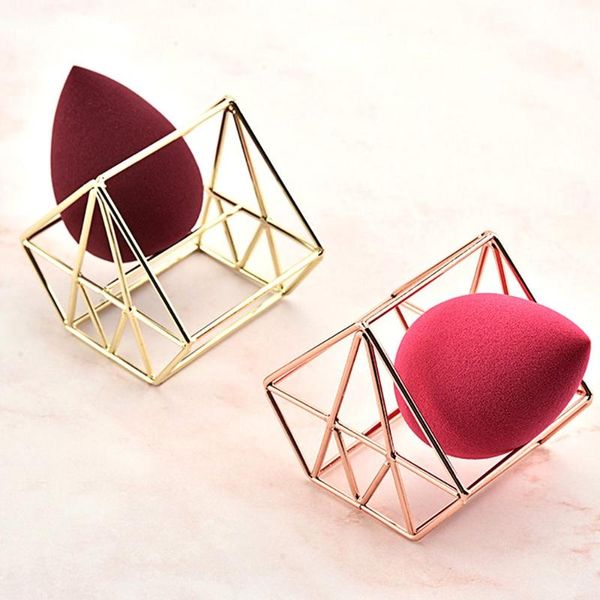 

eyebrow tools & stencils beauty creative drying stand holder makeup egg storage metal bracket gourd puff rack