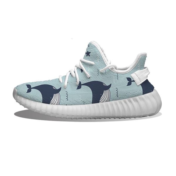 

diy custom whale and starfish running sho mh printed mens womens trainers outdoor sports sneakers