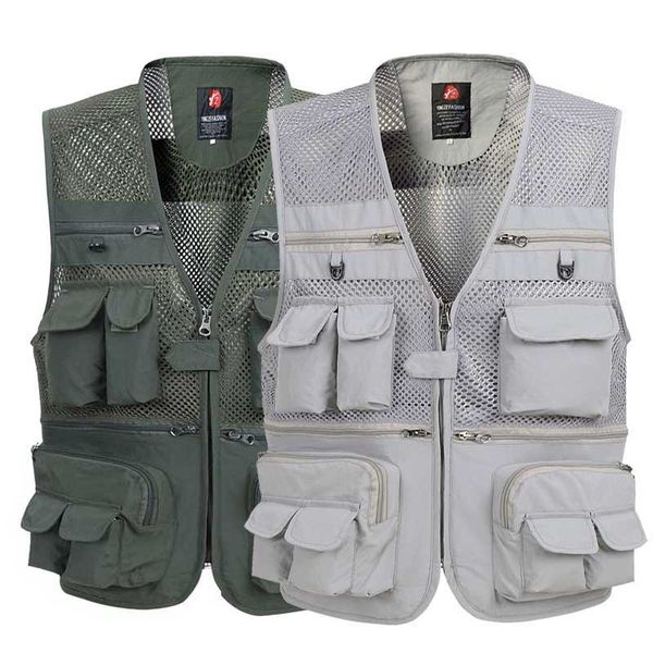 

2021 new summer vest military tactical casualty collection male costumes plus size 5xl gmds, Black;white