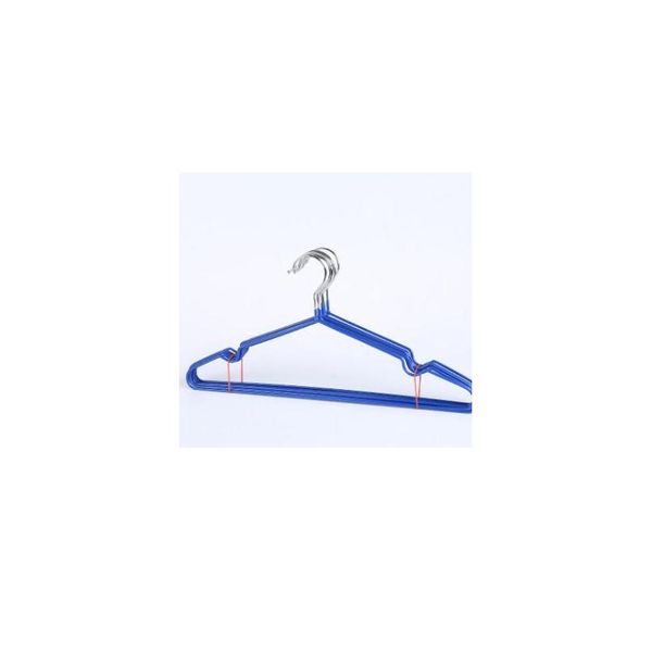 

10/20pcs/lot 40cm non-slip metal shirt trouser hook hanger pvc plastic and high manganese steel hangers for cloth qyltyv