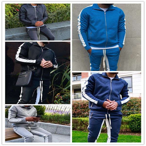 

men's 2021 autumn winter hooded sweater suit cardigan straight, Black