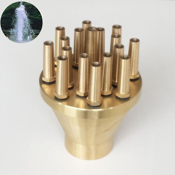 

1" 1.5" 2" straight jet sprayer pond music brass fountain nozzles