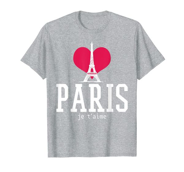 

Paris Eiffel Tower I Love City Of Love Je T'aime France Gift T-Shirt, Mainly pictures